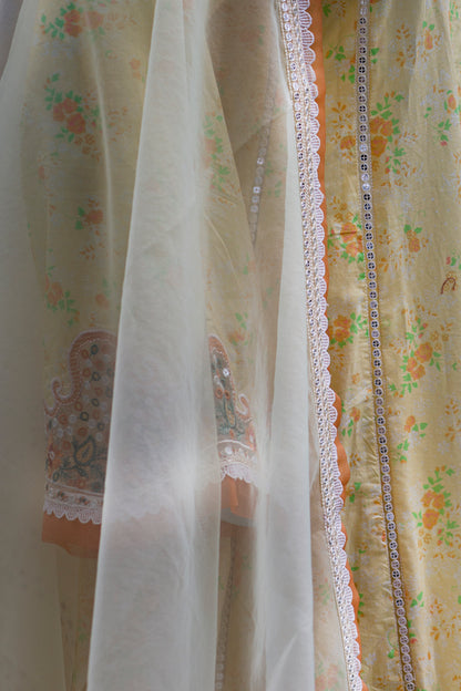 Jungle Theme Collection – Jazmin 3-Piece Set (Light Lemon Yellow, Large) - Code: JT01