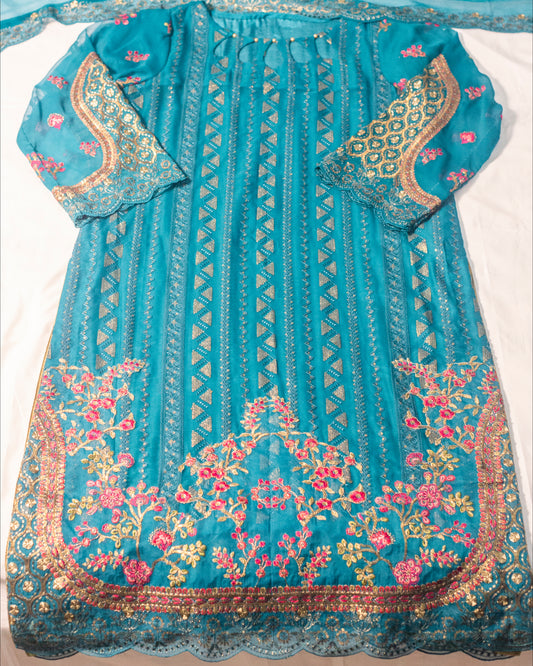 ✨ Jungle Theme Collection – Charizma 3-Piece Luxury Ensemble (Zinc, Large) - Code: JT04